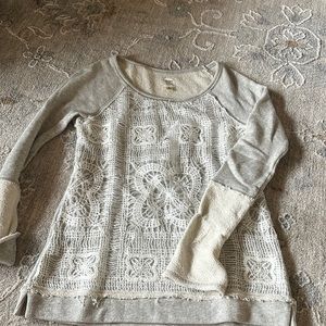 Dylan grey sweater size xs